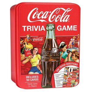 Game Cocoa Cola Trivia with Collectible Tin